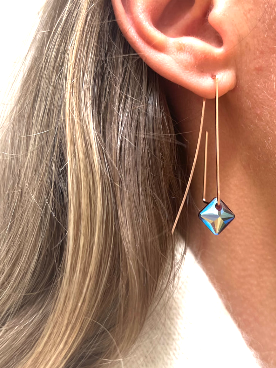 Crystal Drop Earrings